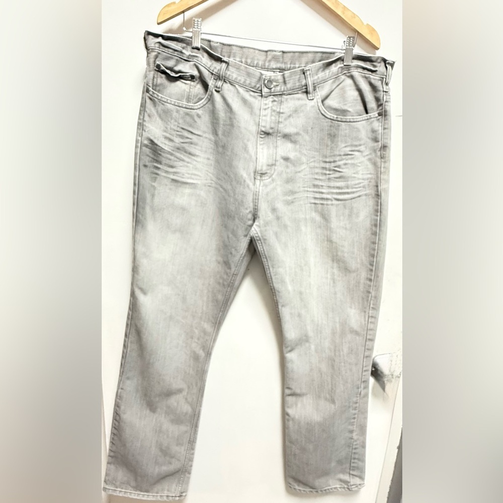Perry Ellis Light Gray Men's Relaxed Jeans Size 40